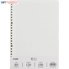 Ruột sổ còng Caro khổ B5 KLONG 546 - Định lượng 120gsm - Kích thước 175x250mm