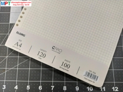 Ruột sổ còng Caro khổ A4 KLong 556 - 100 tờ, ĐL120gsm