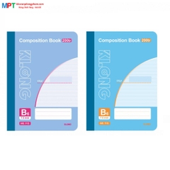 Sổ may dán gáy khổ B6 Klong 200 trang 915 - Định lượng 70gsm - Kích thước: 125x175mm