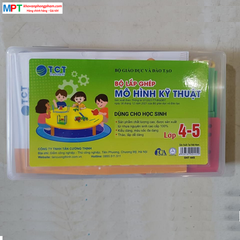 Bộ lắp ghép mô hình kỹ thuật TCT GKT445 dùng cho lớp 4 và lớp 5 - Thông tư số 37/2021/TT-BGDĐT ngày 30/12/2021