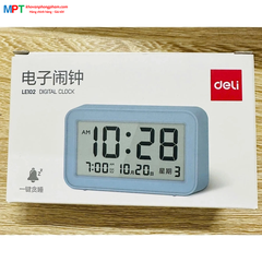 Đồng hồ báo thức Deli LE102