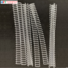 Lò xo gáy xoắn sắt kép 14.3mm (Lò xo sắt đóng được 120 tờ)