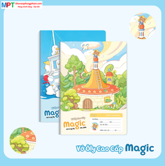 Vở 4 ôly MAGIC 48 trang Hải Tiến 2289 - Định lượng 100gsm - Mua 10 quyển tặng 1 bút chì
