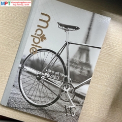 Sổ bìa bồi may gáy Maple 300 trang NBB.A4BIC300