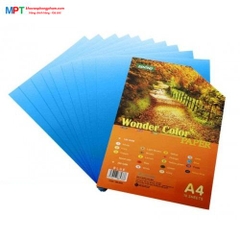 Bìa Ganh Zentino A4 10 Tờ ĐL180gsm - Màu BLUE