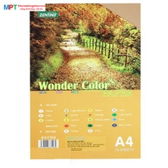 Bìa Ganh Zentino A4 10 Tờ ĐL180gsm - Màu BROWN