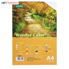 Bìa Ganh Zentino A4 10 Tờ ĐL180gsm - Màu WHITE