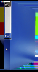 File còng Plus O-Ring gáy dày 3.9cm - Chứa được 210 tờ giấy A4 - 6 màu lựa chọn (Bìa 2-Ring)