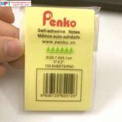 Giấy nhớ PENKO 3x2 - Kích thước: 7.6 x 5.1cm - Màu vàng