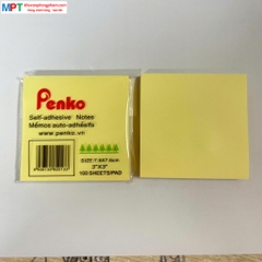 Giấy nhớ PENKO 3x3 - Kích thước: 7.6 x 7.6cm - Màu vàng