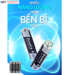 Vỉ 4 viên Pin AAA Double A Evo Zinc đóng màng co - Pin đũa