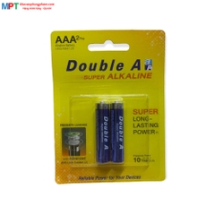 [GIÁ RẺ] Vỉ 2 viên pin AAA Double A Super Alkaline