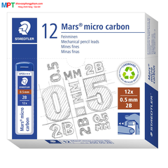 [MẪU MỚI 2024]  Ruột chì kim Staedlter 250 05 2B nét 0.5mm
