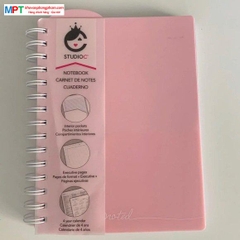 [THANH LÝ] Sổ lò xo bìa nhựa A5 Studio C 160 trang 3705