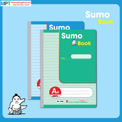Sổ may gáy bìa bồi A4 Hải Tiến 400 trang SUMO 3385 - Định lượng 60gsm