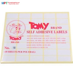 Giấy đề can TOMY khổ A5 - Tập 10 tờ