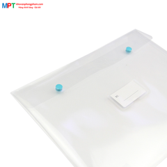 Túi tài liệu ngang 2 cúc S15 khổ A4 Hồng Hà 6623