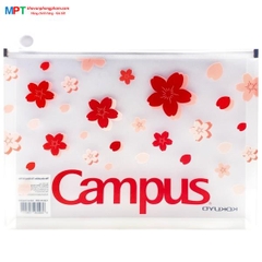 Túi Đựng Tài Liệu Có Khóa Zip Campus Sakura A4