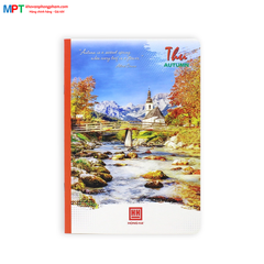 Lốc 10 Vở Hồng Hà 72 trang 1004 Pupil bốn mùa (Dòng kẻ ngang) - Tặng bút bi cao cấp hoặc túi Clear