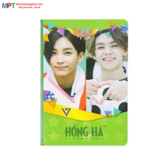 Vở Hồng Hà 200tr 1060 (Kẻ Ngang) - Mua 5 tặng 2 (Mua 01 thùng 80Q chiết khấu 5%)