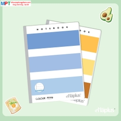 Vở kẻ ngang có chấm Haplus 200 trang COLOUR 6478 - Định lượng 70gsm - Mua 10 quyển tặng 1 bút bi