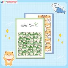 Vở kẻ ngang Hải Tiến 120 trang FUNNY 5464 - Định lượng 70gsm - Mua 10 quyển tặng bút bi hoặc túi Clear