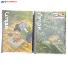 [MẪU MỚI 2023] Vở Campus HEALING 120 trang dòng kẻ ngang - Mua 10 quyển tặng bút bi