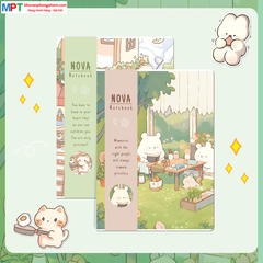 Vở kẻ ngang Hải Tiến 120 trang NOVA 3293 - Định lượng 70gsm - Mua 10 quyển tặng 1 bút bi