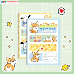 Vở 4 ô ly Hải Tiến 48 trang Sắc màu New 1824 - Định lượng 100gsm - Mua 10 quyển tặng bút chì