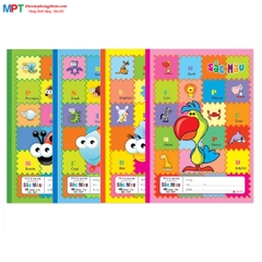 Vở 4 ô ly Hải Tiến 48 trang Sắc màu 1657 - Định lượng 100gsm - Mua 10 quyển tặng bút chì cao cấp