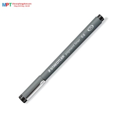 Bút Vẽ Kỹ Thuật Staedtler Chính Hãng 308 06 0.6mm Màu Đen (Bút Dạ Kim Số)