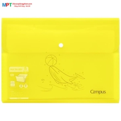 File đựng tài liệu 5 ngăn ngang Campus DF-5X-U2 màu vàng