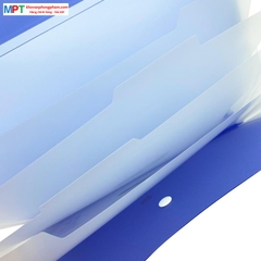 File đựng tài liệu 5 ngăn ngang Campus DF-5X-G2 màu xanh