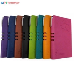 Sổ bìa da Heeton A40-877 khổ A6 (120x190mm)