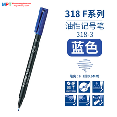 Bút dạ kính STAEDTLER 318 ngòi F 0.6mm - Dùng ghi đĩa CD, hoặc trên các bề mặt như gỗ, nhựa, thủy tinh, kim loại…