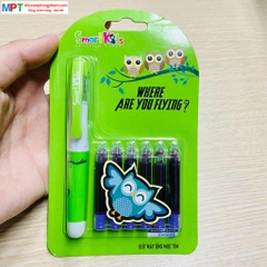 Bút máy Smartkids SK-CFP002 kèm 6 ống mực tím (Tặng 1 tẩy chì STAEDTLER)