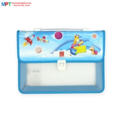 Cặp học thêm 2 ngăn Hồng Hà 3860