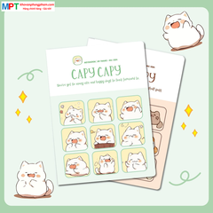 Vở kẻ ngang Hải Tiến 120 trang CAPY CAPY 7123 - Định lượng 70gsm - Mua 10 quyển tặng 1 bút bi