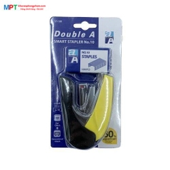Dập ghim trợ lực Double A bấm được 30 tờ tặng kèm 1 hộp ghim (Sử dụng ghim số 10)