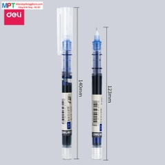[MUA 10 TẶNG BÚT CHÌ] Bút gel Deli S856 ngòi 0.5mm - nhanh khô, ống mực liền