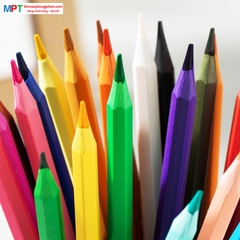 Bút chì màu 12 màu Deli EC126-12 - Họa tiết Super Wings