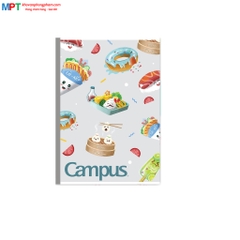Vở kẻ ngang Campus Food 80 Trang - Mua 10 quyển tặng 01 bút bi