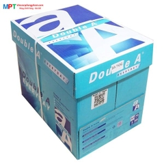 [GIẤY 500 TỜ/TẬP] Thùng 5 tập Giấy in A4 Double A Định lượng 70gsm - TẶNG 1 FILE 8 NGĂN
