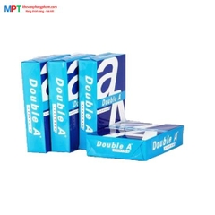 Giấy in A5 Double A ĐL70gsm - Đóng gói: 500 tờ/tập