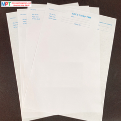 Combo 100 tờ giấy nháp thi mẫu của Bộ GD&ĐT