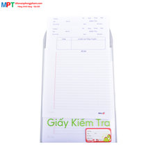 Giấy kiểm tra Thiên Long Điểm 10 TP-GKT015 kẻ ngang - Túi 20 tờ đôi và 6 tờ đơn