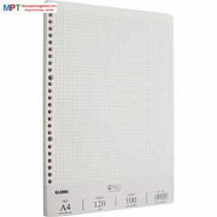 Ruột sổ còng Caro khổ A4 KLong 556 - 100 tờ, ĐL120gsm