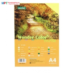 Bìa Ganh Zentino A4 10 Tờ ĐL180gsm - Màu LEMON