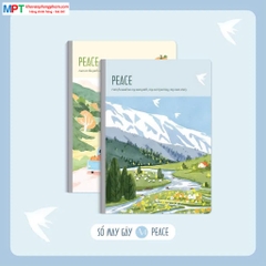 Sổ may gáy PEACE A4 Hải Tiến 200 trang 4511 - Định lượng 70gsm - Bìa bồi cao cấp