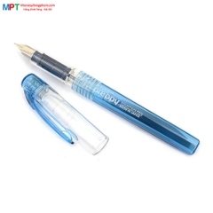 Bút máy Preppy F02 nét 0.2mm vỏ xanh ống mực tím
